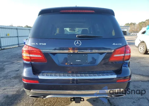 2018 Mercedes-Benz Gls 450 4Matic z USA, uszkodzony, nr VIN 4JGDF6EE2JB130578